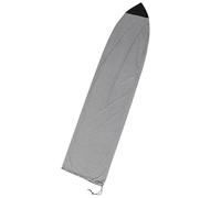 ifundom Housse de Protection Imperméable pour Planche de Surf 180X50 CM en Polyester Noir Rayé Manchon Extensible pour Planche à Pagaie et Snowboard Étui Léger pour Transport et