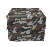 ifundom Housse de Protection pour Générateur Extérieur 51x36x42 Cm Camouflage, Tissu Étanche Résistant aux UV avec Fenêtre Respirante, Abri Coupe-Vent Polyvalent pour Camping et Chantier