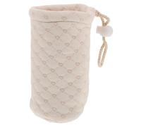 ifundom Housse Isotherme pour Biberon en Laine d'agneau Isolation Épaisse et Design Portable pour Bouteilles d'eau Lait, pour Parents et Soignants Couleur Aléatoire