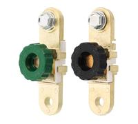 ifundom Interrupteur de Coupure Batterie Négative Robuste Lot de 2 pour Véhicule, Isolateur Rapide Compatible Voiture, Bateau, Camping-car et Quad, Protection Électrique Sûre et