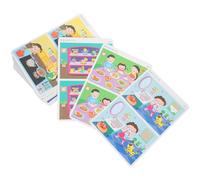 ifundom Jeu de Cartes Éducatif « Cartes des Différences » pour Tout-Petits 3-4 Ans Papier Léger et Doux Jeu Interactif de Recherche et Découverte pour Développement Concentration à la