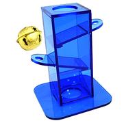 ifundom Jouet Intelligence pour Perroquets Accessoire De Formation Interactif avec Cloche Jouet De Recherche pour Oiseaux Design Compact Et Esprit des Oiseaux