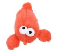 ifundom Jouet Interactif Homard Peluche Animal Marin pour Chiot avec Clochette Jouet de Dentition pour Chat Peluche Câline pour Chambre