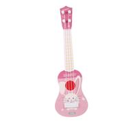 ifundom Jouet Ukulélé pour Garçon Fille Débutant Guitare Imitation Modèle Instrument Musical