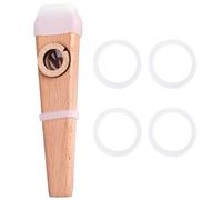 ifundom Kazoo Facile à Accompagner Professionnel en Bois Portable Instrument de Musique Original pour Guitare et Ukulélé pour Âges