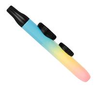 ifundom Kazoo Professionnel en Abs à Double Membrane, Léger et Portable, Finition Haute Brillance à Dégradé de Trois Couleurs, Instrument de Musique Facile à Apprendre pour Guitare