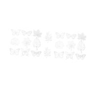 ifundom Kit Cyanotype DIY 2 Ensembles 10 Pièces Papier Cyanotype Impression Solaire Pochoirs Peinture Modèles D’Impression Ferricyanure de Potassium Bricolage Artistique