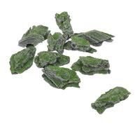 ifundom Kit de 10 Pièces de Fausses Pierres Ornementales en Bois, Mini Gris Argenté Mousse, Décor Miniature pour Scène de Maquette, Accessoires pour Diorama et Table à Sable