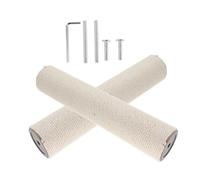 ifundom Kit de Remplacement pour Poteaux Sisal Naturel avec Vis et Clé de Recharge pour Griffoir Intérieur et Protection des Meubles