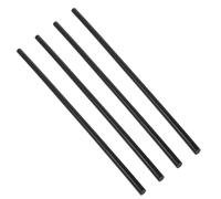 ifundom Kit de Réparation pour Skis et Snowboards 4 Bâtons de Fartage Noir 20 CM Accessoires de Sports d'hiver pour Réparation Semelle Bloc de Fartage Haute Résistance Entretien Ski et