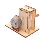 ifundom Kit Éducatif Générateur D Électricité Bois DIY Scientifique Manuel à Assembler Modèle Pédagogique pour Garçon Fille et Élèves Activité D Apprentissage Stem Amusante