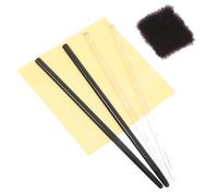 ifundom Kit Expérimental Électrostatique 2 Tiges Friction Caoutchouc avec Soie et Fourrure, Accessoires Physiques pour Expériences D’électricité, Outils Pédagogiques pour Apprendre