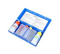 ifundom Kit Testeur Piscine et Spa avec Réactifs pour Analyse Ph et Alcalinité Liquide et Compacte pour Qualité de Eau
