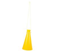 ifundom Klaxon D'acclamation Mégaphone Crier Matériel Petit Adultes Majorette C'est Enfant Pouvez Cornes pour Les Jeux De Sport Claquettes Bruiteurs Jaune Plastique
