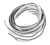 ifundom Lacets Plats Noirs et Blancs pour Baskets 08X120 CM - 4 Paires - Lacets pour Chaussures de Sport et Baskets Mode pour Adultes Résistants à Rayures pour Chaussures Décontractées