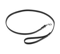 ifundom Laisse pour Chien avec Pierres Brillantes en Cuir Synthétique PU, Taille Petite, Promenade Et Dressage, Adaptée Aux Petits Chiens, Couleur Noire