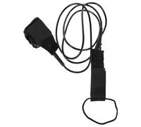 ifundom Leash de Surf 1,8 M Corde Élastique de Sécurité 5 Mm en TPU Corm avec Sangle de Cheville Ajustable Rembourrée et Double Pivot Anti-emmêlement pour Paddle et Planche à Pagaie,