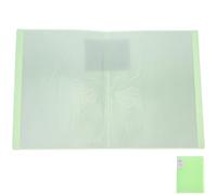 ifundom Livre de Rangement pour Art Diamant A4 30 Pages Vert Album Portfolio avec Pochettes Transparentes Protection Anti-Humidité Anti-Rayures Organiseur Portable pour Stockage et