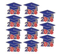 ifundom Lot de 10 Broches pour Chapeau de Remise de Diplôme : Broche Commémorative pour La Cérémonie de Remise de Diplôme - Broche en Forme de Toque de Diplômé à Accrocher à Un Sac à Dos, Un