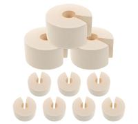 ifundom Lot de 10 Butées de Porte Anti-Collision en Mousse Nbr Protège-Doigts pour Animaux Rembourrage Épais pour Chambre la Cuisine et Bureau Protection Silencieuse des Portes