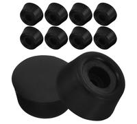 ifundom Lot de 10 Embouts en Caoutchouc pour Queue de Billard Protège-Queue Antidérapant Couvre-Embout Résistant Base Stable pour Queues Standard Accessoire Billard Polyvalent