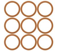 ifundom Lot de 10 Joints D’Étanchéité en Silicone Couleur Thé Universels et Flexibles pour Bouchons de Bouteilles Isothermes Remplacement pour Couvercles Étanches Adaptés aux Bouteilles