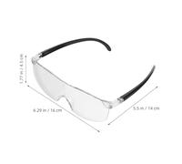 ifundom Lot de 10 Lunettes Loupe Portables pour Seniors Monture Noire avec Élastique Ajustable Verres Haute Définition pour Lecture Couture Travaux de Précision et Visionnage TV