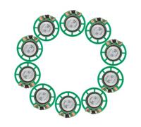 ifundom Lot de 10 Mini Haut-parleurs Ronds à Aimant Externe 27 Mm 8 Ω 0,25 W pour Garçon et Filles Usage Jouets Sonore DIY Fête et Projets Créatifs