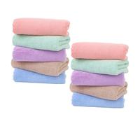 ifundom Lot de 10 Tapis en Flanelle Douce pour Cage de Hamster et Petit Rongeur, Absorbants et Séchant Rapidement, Doublure de Litière pour Petits Animaux