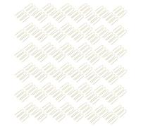 ifundom Lot de 100 Aiguilles Courbes Dorées 23 MM en Métal pour Couture et Patchwork Épingles en U Doubles pour Maintien Précis Adaptées aux Loisirs Créatifs et Travaux de Tapisserie