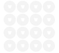 ifundom Lot de 100 Housses Jetables pour Coussin Repose-tête de Massage en Tissu Non Tissé Blanc, Douces et Confortables Trou Facial, pour Spas et Instituts de Beauté