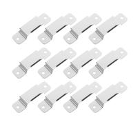 ifundom Lot de 12 Clips Métalliques pour Mètre Ruban sur Ceinture, Accessoires Robustes pour Outils de Mesure, Pince de Fixation Rapide Compatible Paquet Porte-outils et Boîtes à