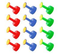 ifundom Lot de 12 Embouts d'Arrosage pour Plantes en Plastique Robuste Buses à Bouchon pour Bouteille Multicolores Arroseurs Précis et Économiques pour Jardin Terrasse et Réutilisable