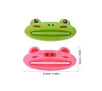 ifundom Lot de 12 Presse-Tubes Manuels pour Dentifrice et Cosmétiques Plastique Coloré Motifs Animaux Mignons Taille Compacte Distributeur de Salle de Bain pour Garçon et Filles et