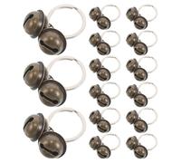 ifundom Lot de 15 Clochettes pour Colliers de Chats et Chiens en Métal, Pendentifs pour Animaux de Compagnie, Breloques Sonores Claires pour Dressage et Balades, Accessoires