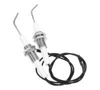 ifundom Lot de 2 Aiguilles D'allumage Céramique M10x1 Universelles pour Brûleurs à Gaz, Allumeurs de Poêle Extérieur Multifonctionnels pour Barbecue, la Cuisine en Plein Air et Chauffage,