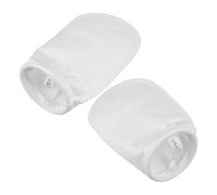 ifundom Lot de 2 Couvercles Filtre en Nylon pour Bac IBC 105X230 MM Anneau Acier Galvanisé Tamis PP 5Um pour Filtration Eau de Pluie Accessoire Extérieur pour Récupérateur D’Eau