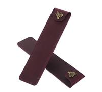 ifundom Lot De 2 Étuis À Crayons en Pochettes pour Stylos Étuis pour Stylos Porte-Stylos Porte-Stylos Porte-Stylos Porte-Stylos Porte-Stylos Cuir Violet
