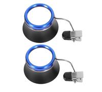 ifundom Lot de 2 Loupes à Clip 10X pour Réparation Bijoux et Montres Loupe Frontale en Alliage D’Aluminium Robuste Outil Horloger Portable pour Travaux Précis et Confort Prolongé