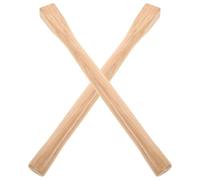 ifundom Lot de 2 Manches en pour Outil de Jardinage Poignée de Houe Remplaçable Solide Désherbage Installation Facile et Confort d'Utilisation