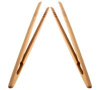 ifundom Lot de 2 Pinces à Épiler en Bois Naturel pour Motricité Fine Garçon et Filles, Éducatif Montessori, Outil D'apprentissage Précoce pour Tout-petits, Développement Coordination