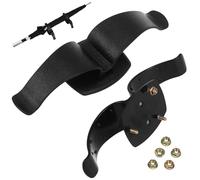 ifundom Lot de 2 Pinces Porte-Parapluie Voiture Universelles en Plastique Abs Noir, Fixation par Vis, Crochet Multifonction pour Coffre et Portière, Organiseur Pratique pour Parapluie