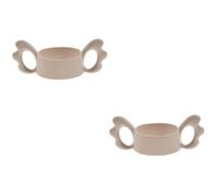 ifundom Lot De 2 Poignées De Biberon En Silicone Pour Nouveau-né Couleurs Vives Pour Une Prise En Main Confortable Des Biberons