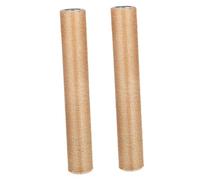 ifundom Lot de 2 Poteaux à Chat en Jute Résistant Tige de Remplacement pour Robustes et Stables Compatibles Structures d'escalade pour'Intérieur
