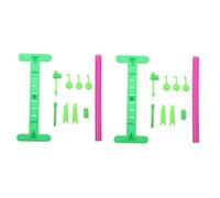 ifundom Lot de 2 Sets de Anémomètres à Monter Soi-même en Plastique Solide, Scientifique Éducatif pour Garçon et Filles, Mesure Précise Vitesse du Vent, Kit D'expérience Scientifique