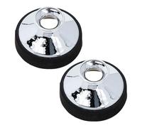 ifundom Lot de 2 Sourdines pour Saxophone Alto Argentées - Silencieux Compact en Plastique pour Débutants - de Bruit pour Entraînement à Domicile et Pratique Portable