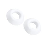 ifundom Lot De 2 Supports De Présentation pour Ballons De Basket-Ball Et De Volley-Ball Blancs