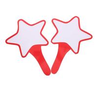 ifundom Lot de 2 Tableaux Blancs Effaçables à Main 20X28 CM Mini-Tableaux Portables Vierges Surface Simple Face pour Juges Étudiants et Prise de Notes Polyvalente