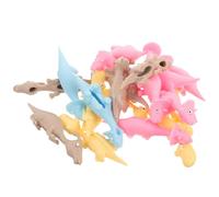 ifundom Lot de 20 Jouets Dinosaures Extensibles et Flexibles, Jouets Doigts Antistress, Accessoires de Fête Amusants à Glisser Un Paquet-présent, Style Aléatoire, Solide