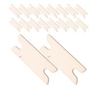 ifundom Lot de 20 Navettes de Tissage en Bois 7,9 Cm Outils de Tissage Artisanaux pour Métiers à Tisser, Baguettes à Tricoter Polyvalentes pour Travaux Manuels, Couverture et